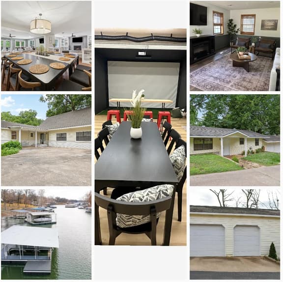Events welcome! Three homes for Large Groups!